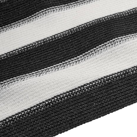 Privacynet 195 g/m&sup2; 2x10 m HDPE antracietkleurig en wit 5