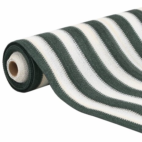Privacynet 75 g/m&sup2; 1,8x50 m HDPE groen en wit 3