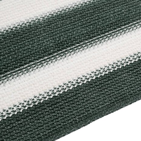Privacynet 195 g/m&sup2; 1,5x10 m HDPE groen en wit 5