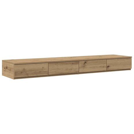 Bedlades Artisan Eiken 150 x 36,5 x 16,5 cm Bewerkt hout 2