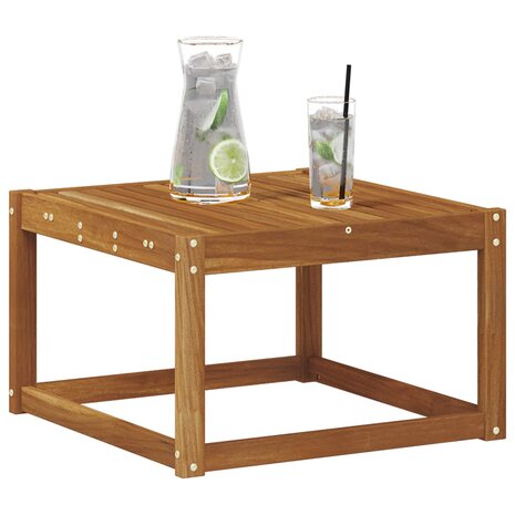 Tuintafel Massief Acaciahout Naturel 59 x 59 x 37 cm 3