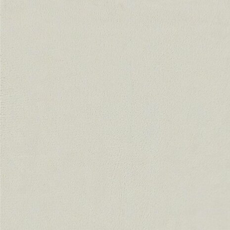 Bankje 70x35x41 cm fluweel cr&egrave;mekleurig 6