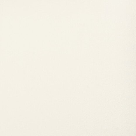 Bankje 70x35x41 cm kunstleer cr&egrave;mekleurig 6