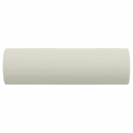 Sierkussens 2 st 15x50 cm fluweel cr&egrave;mekleurig 4