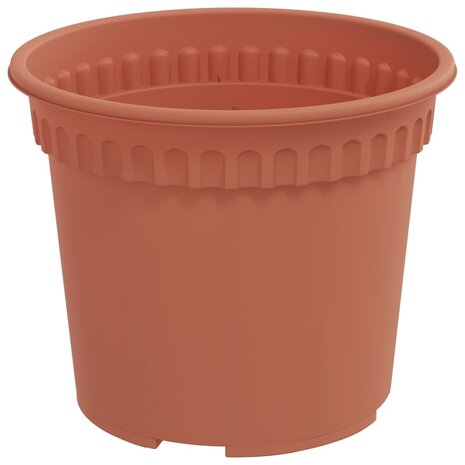 Ronde Bloempot 24 pcs Baksteenrood &Oslash; 12,5 x 10 cm Kunststof 5