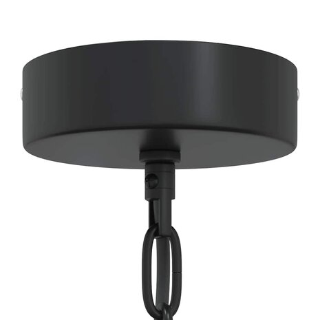 Hanglamp E27 &Oslash; 31 cm ijzer zwart 7