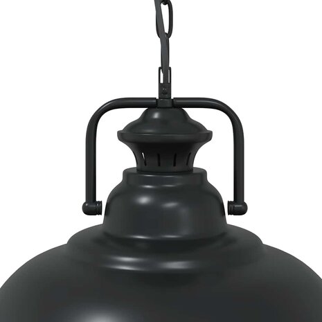 Hanglamp E27 &Oslash; 31 cm ijzer zwart 8