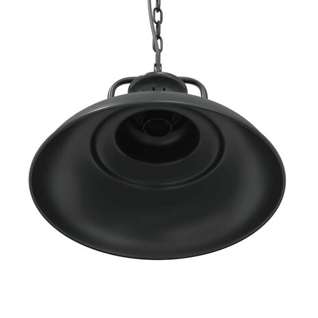 Hanglamp E27 &Oslash; 31 cm ijzer zwart 9