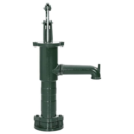Handwaterpomp gietijzer 3