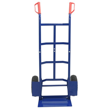 Steekwagen Blauw en Rood 57 x 46 x 113 cm Staal 4