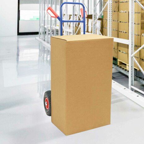 Steekwagen Blauw en Rood 49,5 x 53 x 114 cm Staal 1