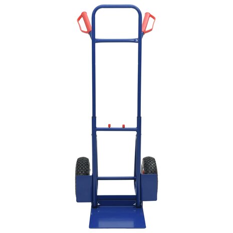 Steekwagen Blauw en Rood 49,5 x 53 x 114 cm Staal 4