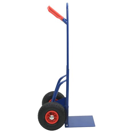 Steekwagen Blauw en Rood 49,5 x 53 x 114 cm Staal 5