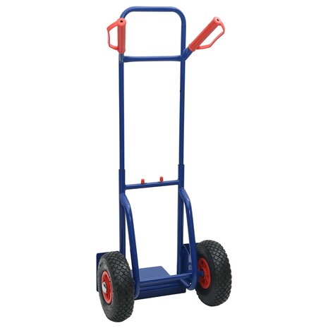 Steekwagen Blauw en Rood 49,5 x 53 x 114 cm Staal 6