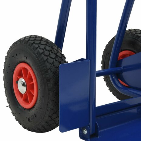 Steekwagen Blauw en Rood 49,5 x 53 x 114 cm Staal 8