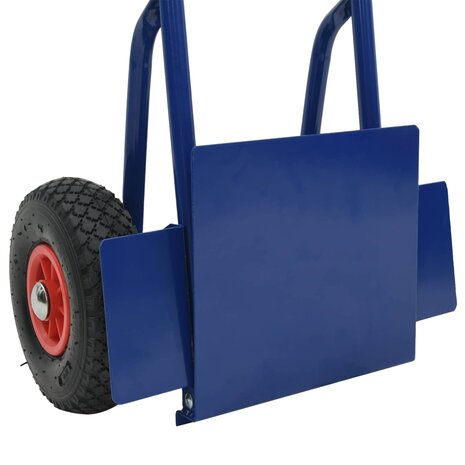 Steekwagen Blauw en Rood 49,5 x 53 x 114 cm Staal 9