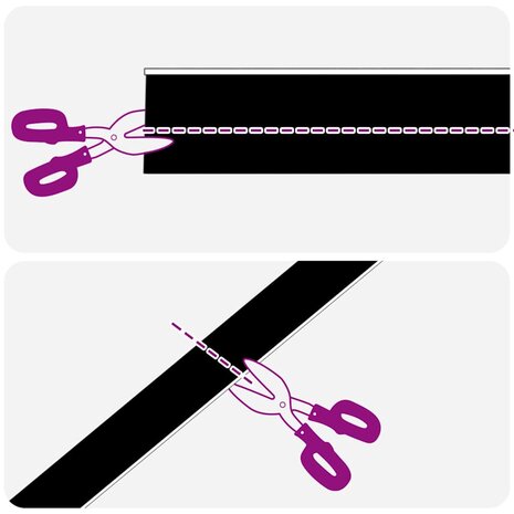 Zelfklevende Deurborstels 6 pcs Bruin 100 cm Aluminium Legering 9