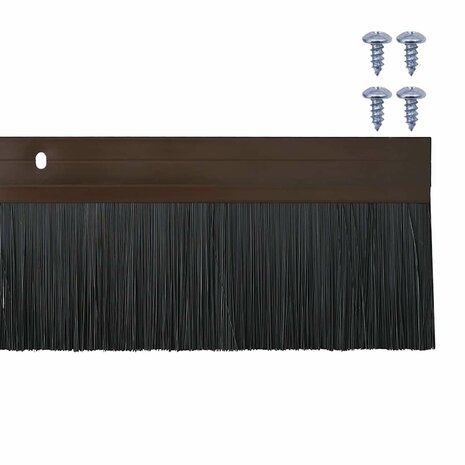 Deurborstel 6 pcs Bruin 100 cm 6