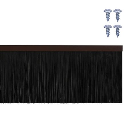 Deurborstel 2 pcs Bruin 100 cm 7