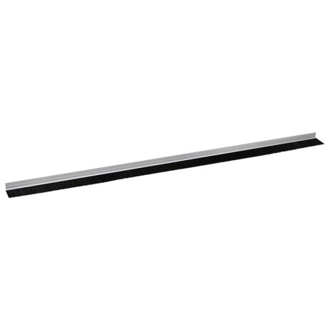 Zelfklevende Deurborstels 6 pcs Zilver 100 cm 5