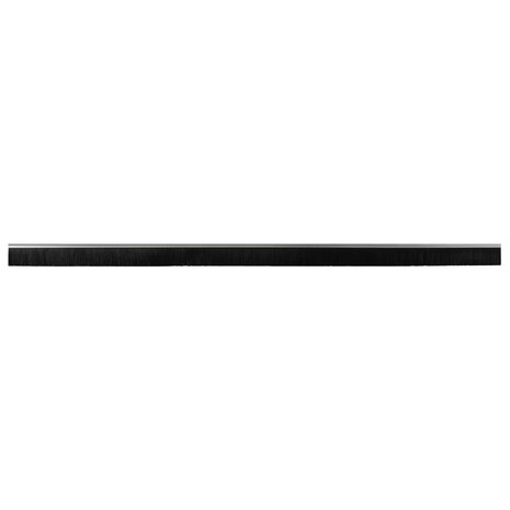 Zelfklevende Deurborstels 6 pcs Zilver 100 cm 6