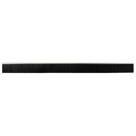 Zelfklevende Deurborstels 6 pcs Zilver 100 cm 6