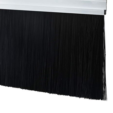 Deurborstel 2 pcs Zilver 100 cm 7