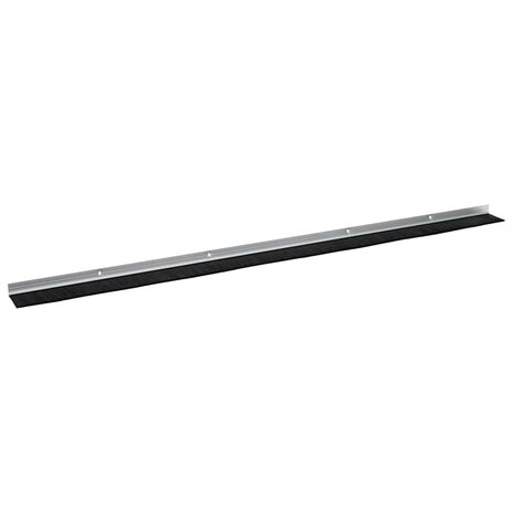 Deurborstel 2 pcs Zilver 100 cm 5
