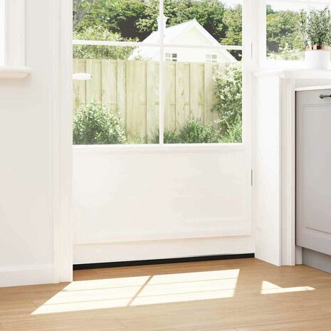 Deurborstel 6 pcs Zilver 100 cm 3