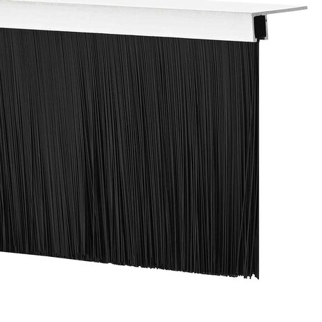 Deurborstel 6 pcs Zilver 100 cm 8