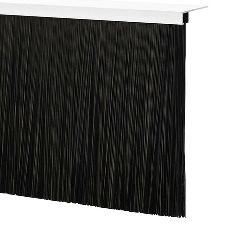 Deurborstel 6 pcs Zilver 100 cm 8