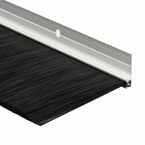 Deurborstel 6 pcs Zilver 100 cm 9