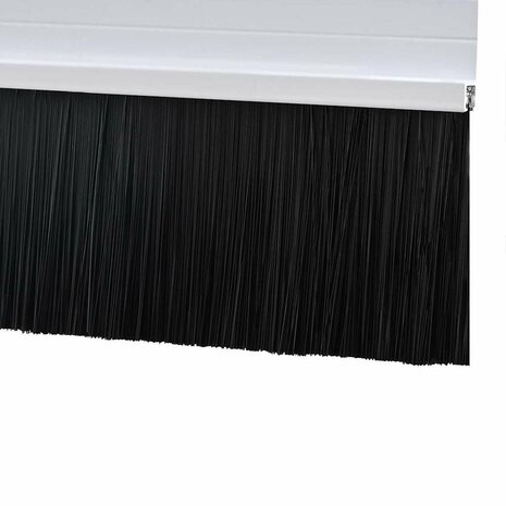 Zelfklevende Deurborstels 2 pcs Wit 100 cm Aluminium Legering 6