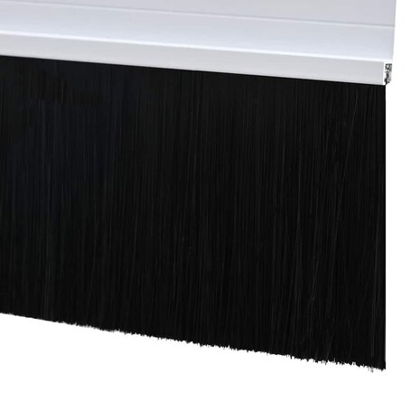 Zelfklevende Deurborstels 2 pcs Wit 100 cm Aluminium Legering 6