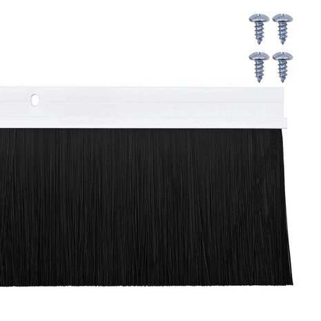 Deurborstel 2 pcs Wit 100 cm 6