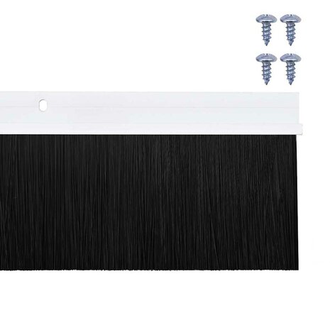 Deurborstel 6 pcs Wit 100 cm 6