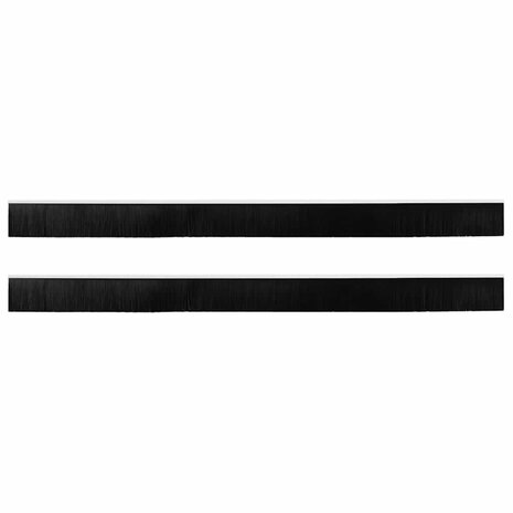 Deurborstel 2 pcs Wit 100 cm 6