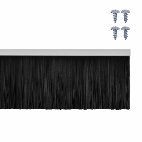 Deurborstel 2 pcs Wit 100 cm 8