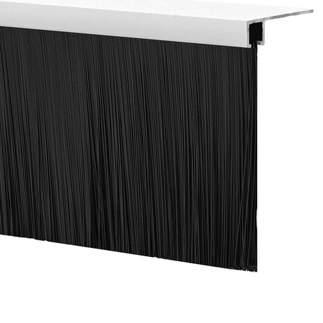Deurborstel 2 pcs Wit 100 cm 9