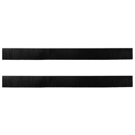 Deurborstel 2 pcs Wit 100 cm 6
