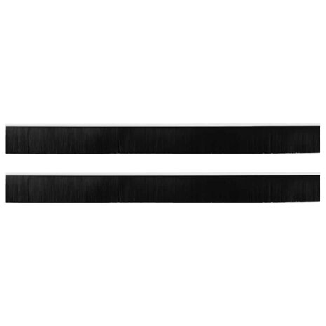 Deurborstel 2 pcs Wit 100 cm 6