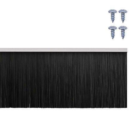 Deurborstel 2 pcs Wit 100 cm 8