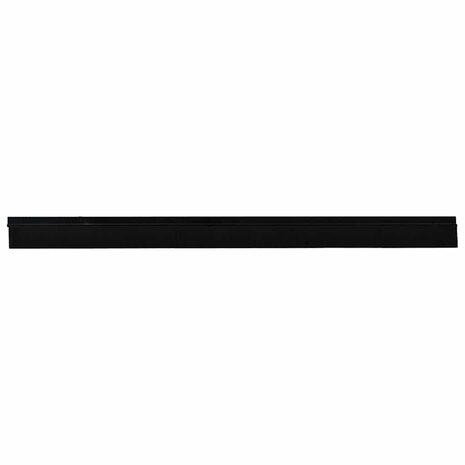 Zelfklevende Deurborstels 6 pcs Zwart 100 cm Aluminium Legering 2