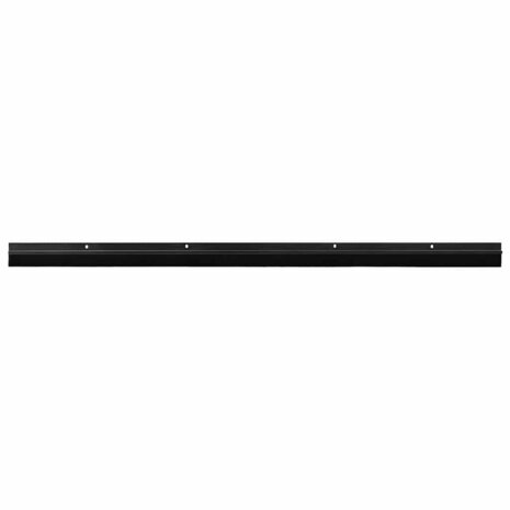 Deurborstel 6 pcs Zwart 100 cm 2