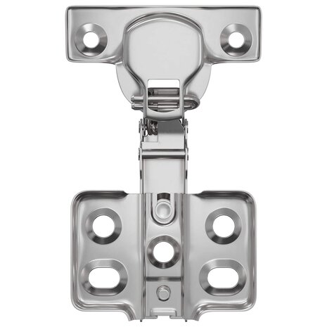 Scharnier 12 pcs Nikkel 85 x 52,5 x 9,5 mm IJzer 7