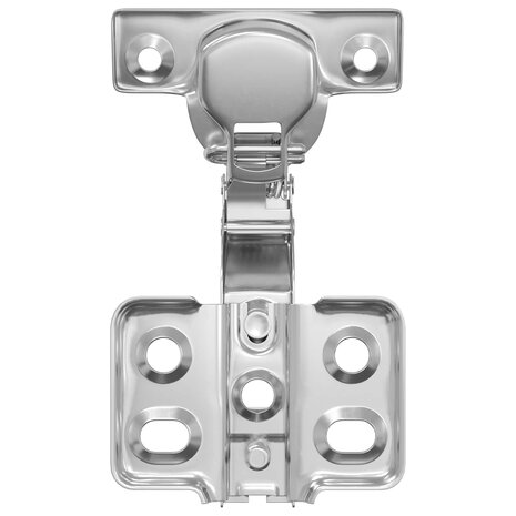 Scharnier 254 pcs Nikkel 85 x 52,5 x 9,5 mm IJzer 6