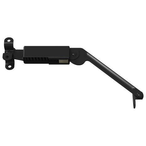 Deksel ondersteunend scharnier 12 pcs Zwart 192 x 32 x 50 mm 4
