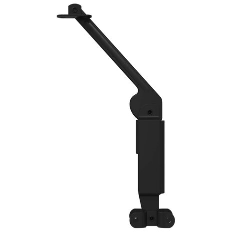 Deksel ondersteunend scharnier 12 pcs Zwart 192 x 32 x 50 mm 5