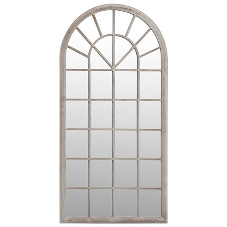 Spiegel 90x45 cm ijzer zandkleurig 2