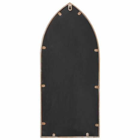 Spiegel 70x30 cm ijzer zandkleurig 4